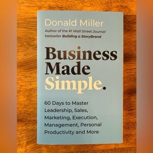 Business Made Simple Book by Donald Miller